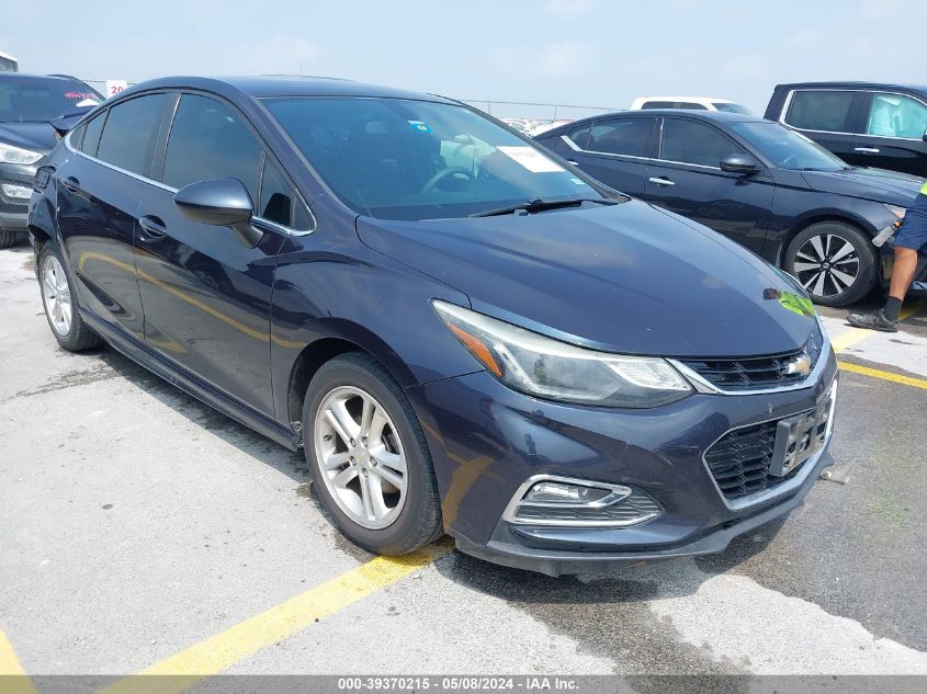 2016 CHEVROLET CRUZE LT AUTO