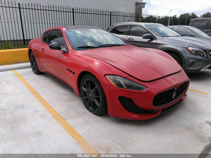 2013 MASERATI GRANTURISMO MC/SPORT