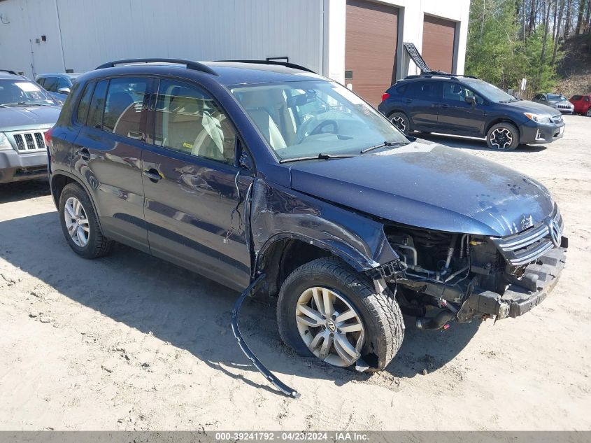 2016 VOLKSWAGEN TIGUAN S