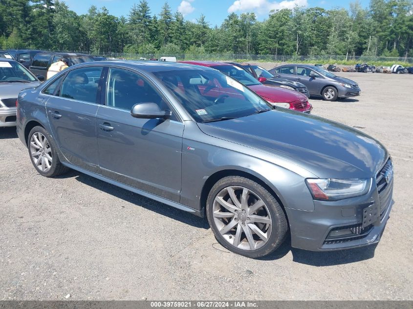 2014 AUDI A4 2.0T PREMIUM