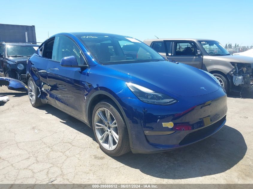 2022 TESLA MODEL Y LONG RANGE DUAL MOTOR ALL-WHEEL DRIVE