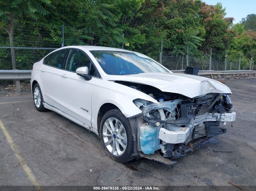 2019 FORD FUSION HYBRID SE