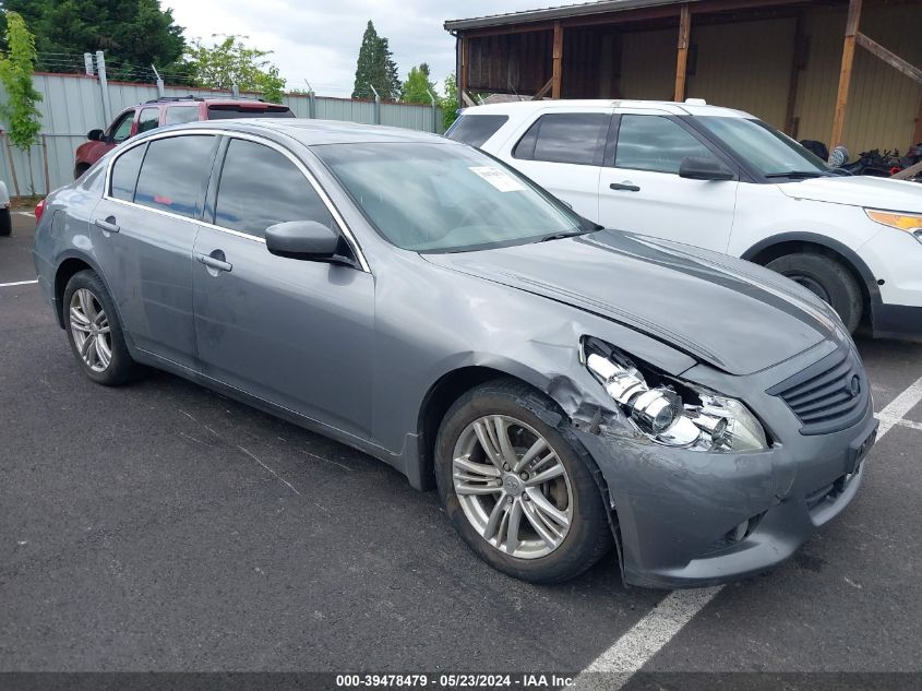 2011 INFINITI G37X