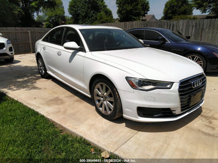 2016 AUDI A6 2.0T PREMIUM PLUS