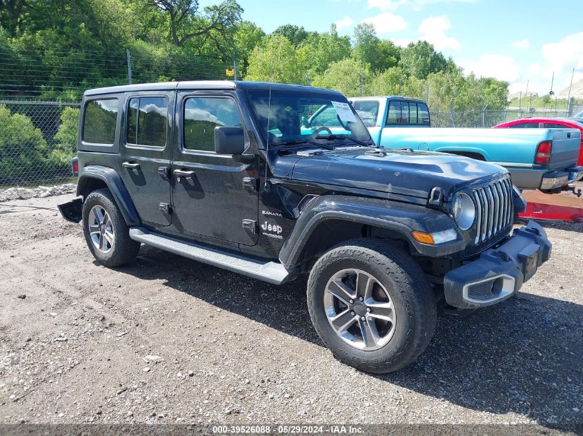 2020 JEEP WRANGLER UNLIMITED SAHARA 4X4