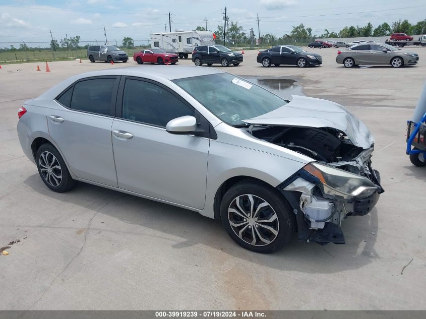 2014 TOYOTA COROLLA LE