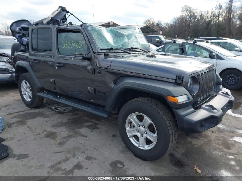 2021 JEEP WRANGLER UNLIMITED SPORT S 4X4