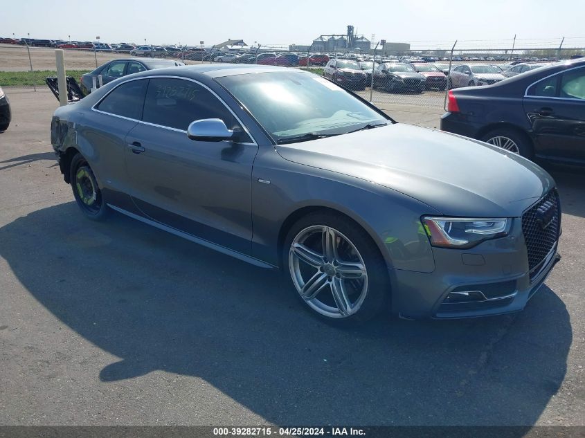 2013 AUDI S5 3.0T PREMIUM PLUS