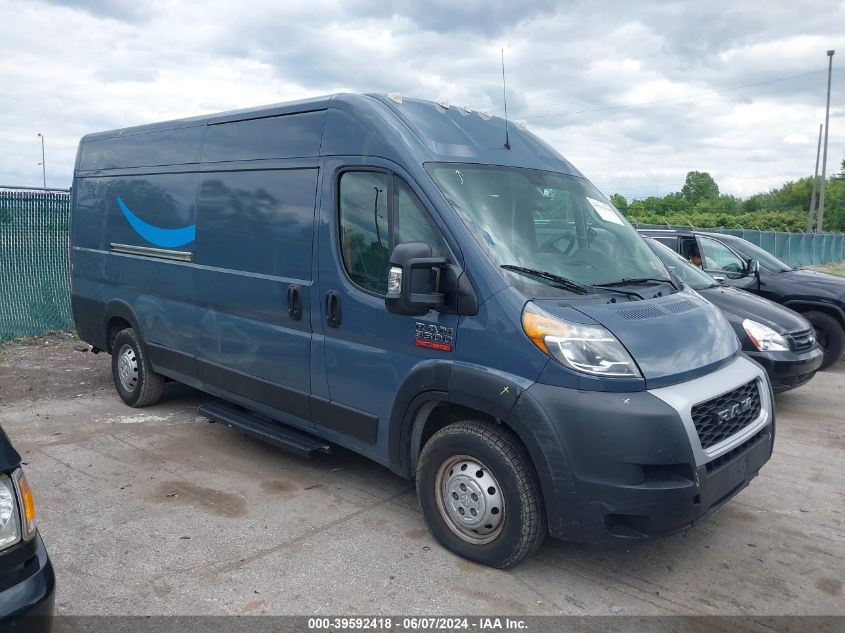 2020 RAM PROMASTER 3500 CARGO VAN HIGH ROOF 159 WB EXT