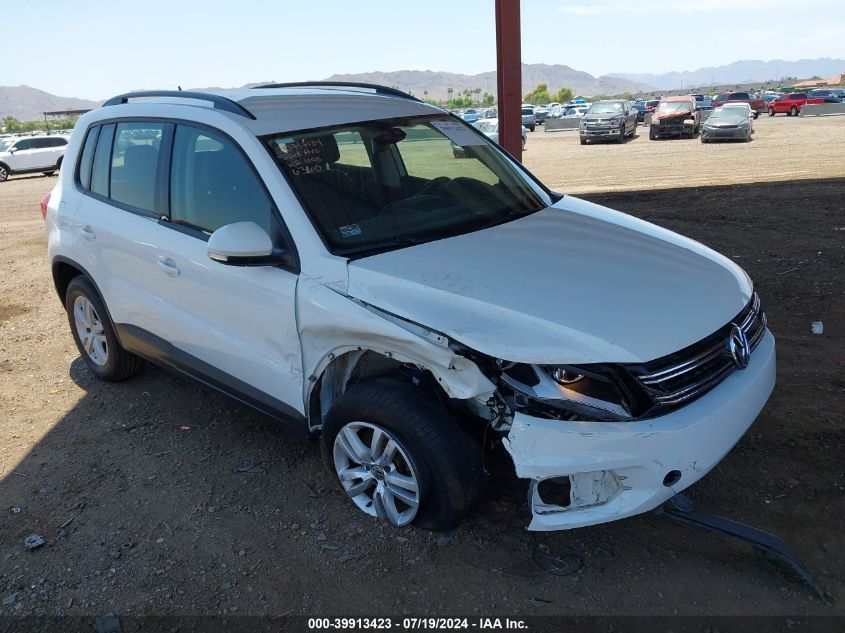 2016 VOLKSWAGEN TIGUAN S