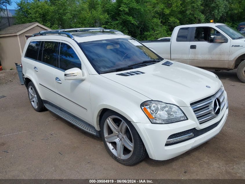 2012 MERCEDES-BENZ GL 550 550 4MATIC