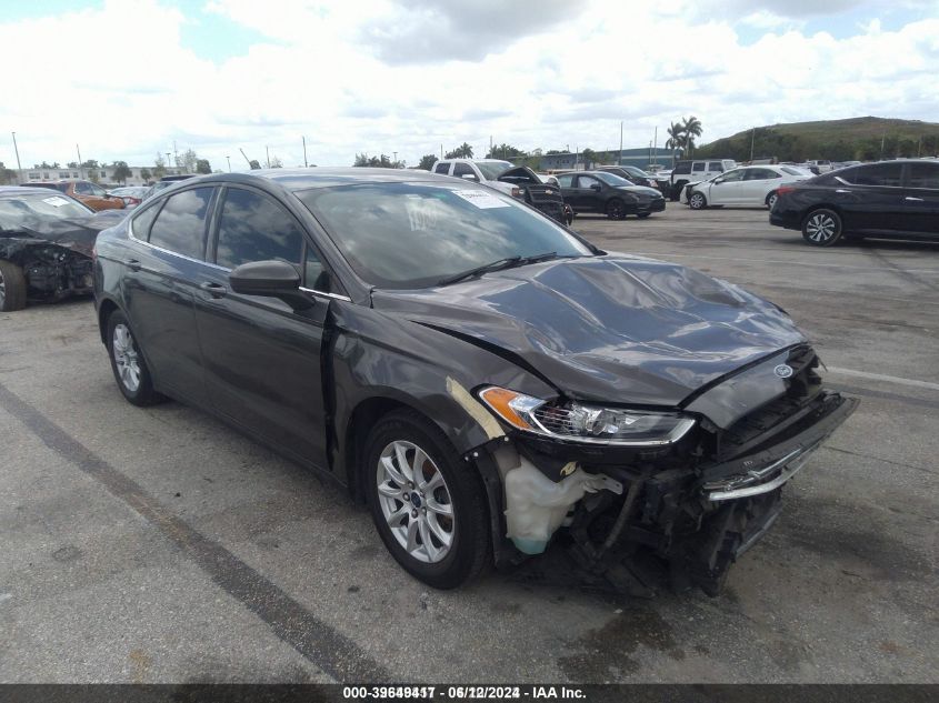 2016 FORD FUSION S