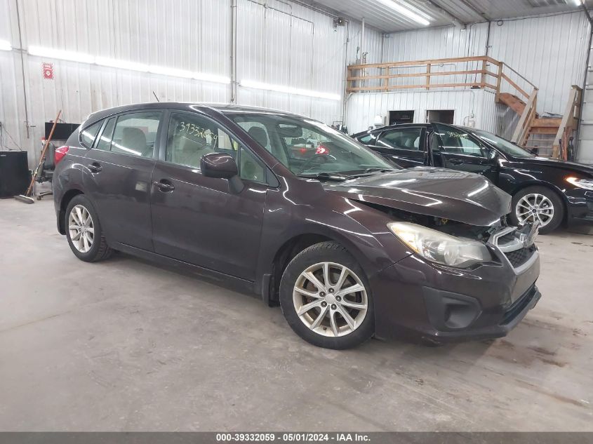 2012 SUBARU IMPREZA 2.0I PREMIUM