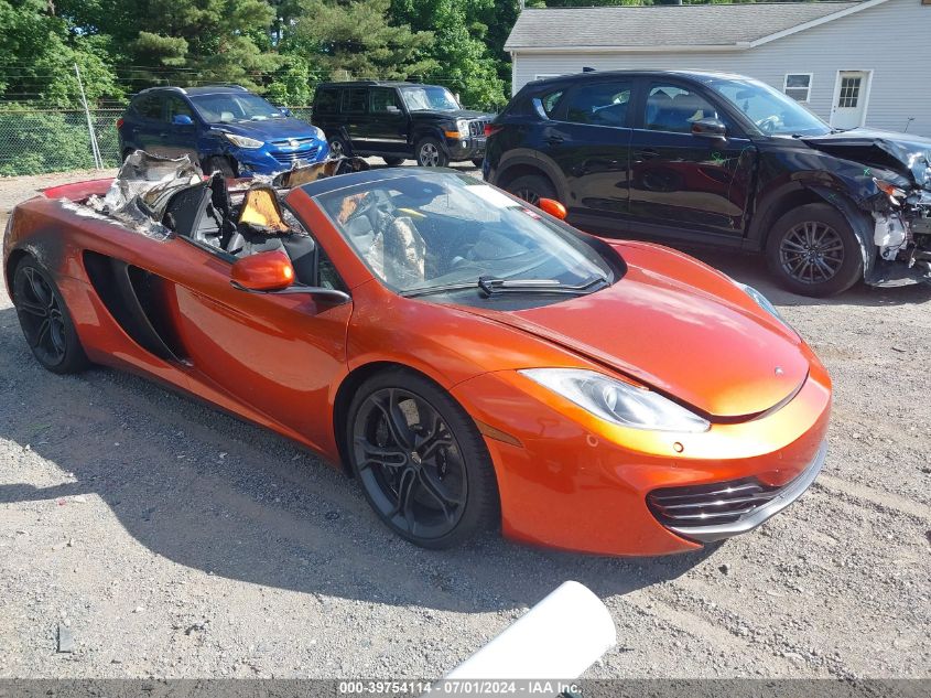 2014 MCLAREN MP4-12C