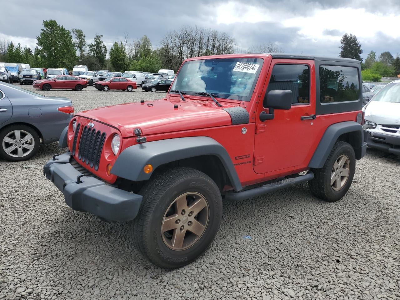 2013 JEEP WRANGLER SPORT