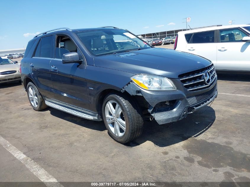 2012 MERCEDES-BENZ ML 350 BLUETEC 4MATIC