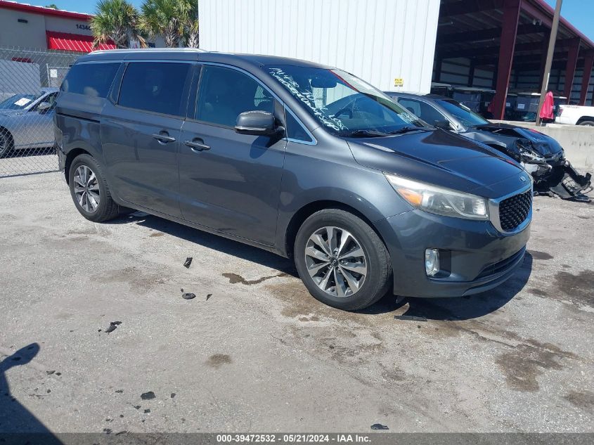 2015 KIA SEDONA EX/SX