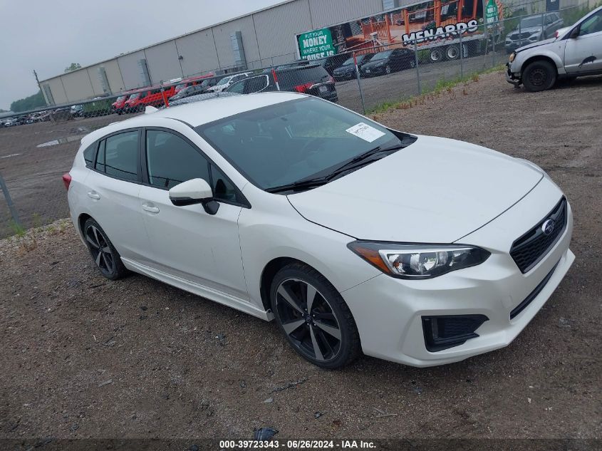 2019 SUBARU IMPREZA 2.0I SPORT