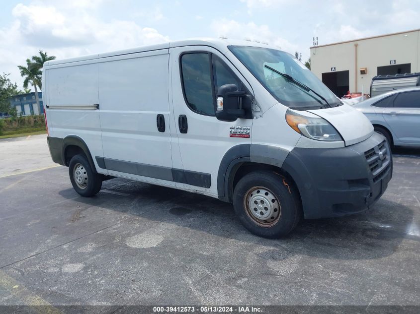 2016 RAM PROMASTER 1500 LOW ROOF