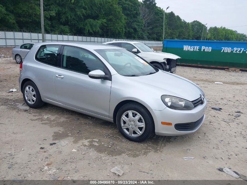 2010 VOLKSWAGEN GOLF 2-DOOR