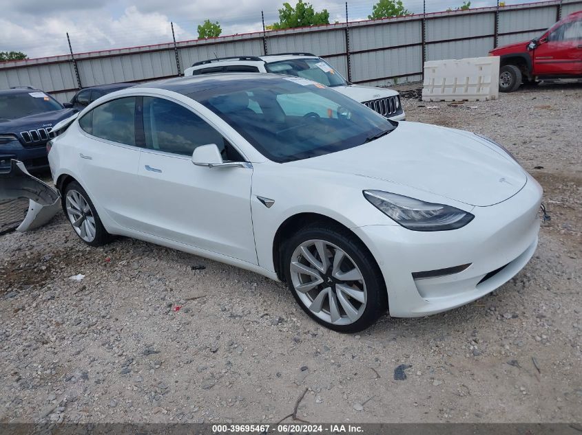 2020 TESLA MODEL 3 STANDARD RANGE PLUS REAR-WHEEL DRIVE/STANDARD RANGE REAR-WHEEL DRIVE