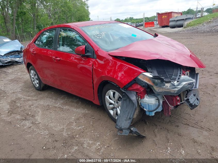 2016 TOYOTA COROLLA LE