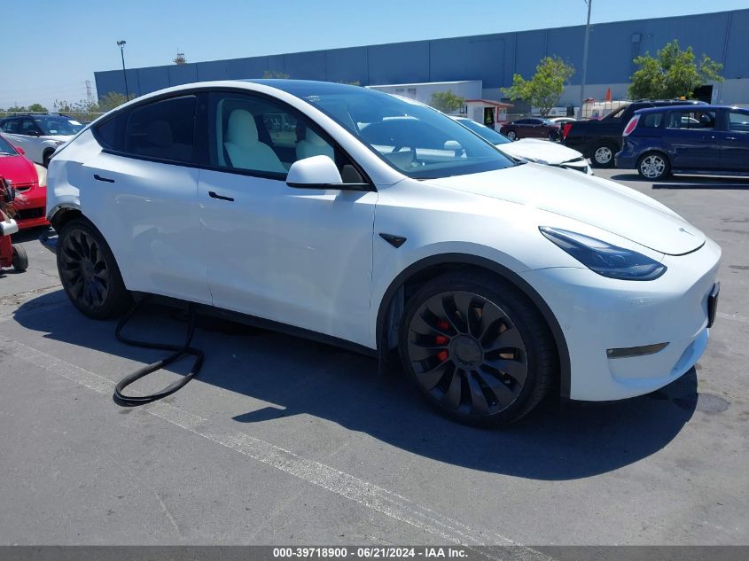 2022 TESLA MODEL Y PERFORMANCE DUAL MOTOR ALL-WHEEL DRIVE