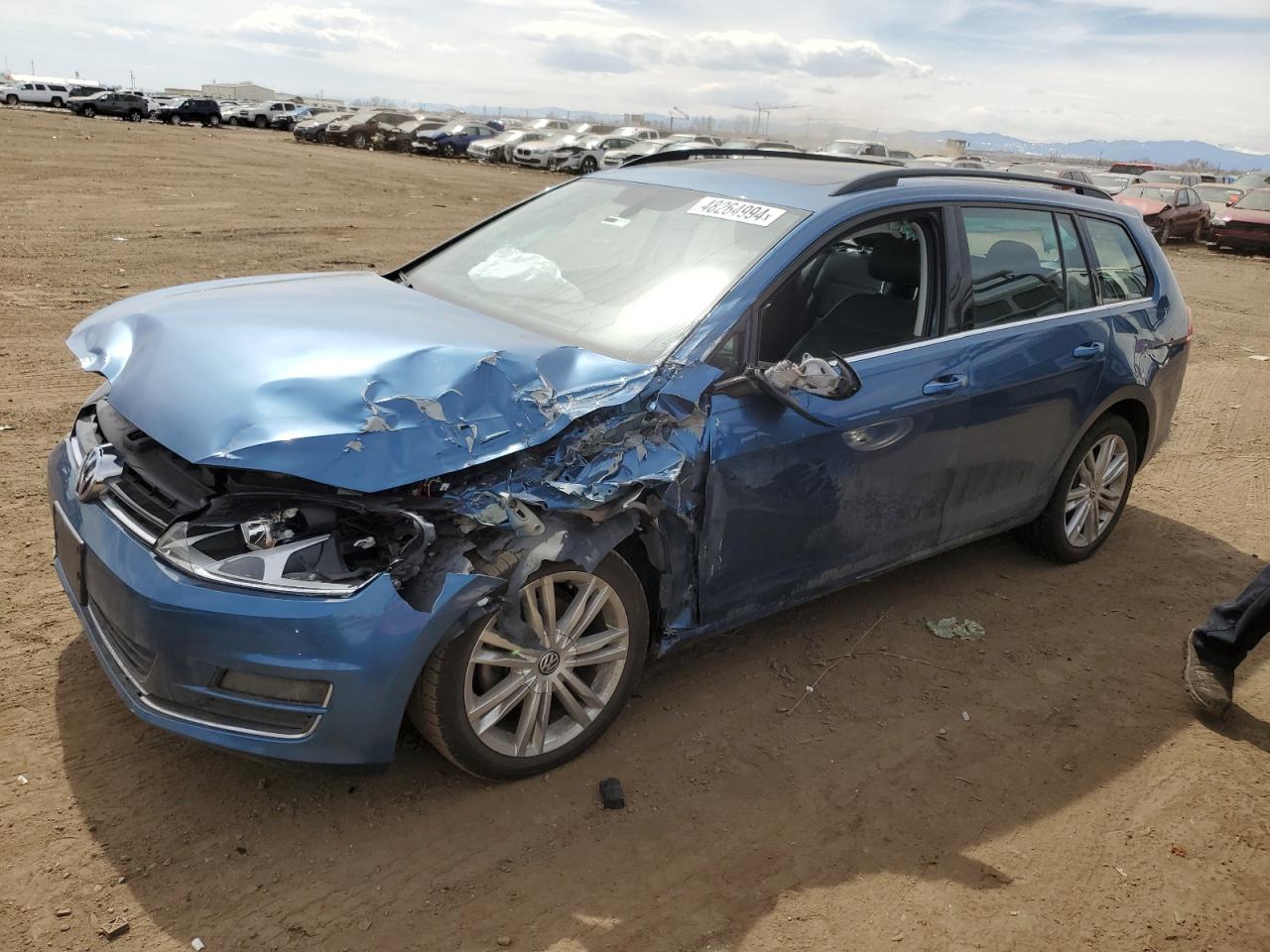 2015 VOLKSWAGEN GOLF SPORTWAGEN TDI S