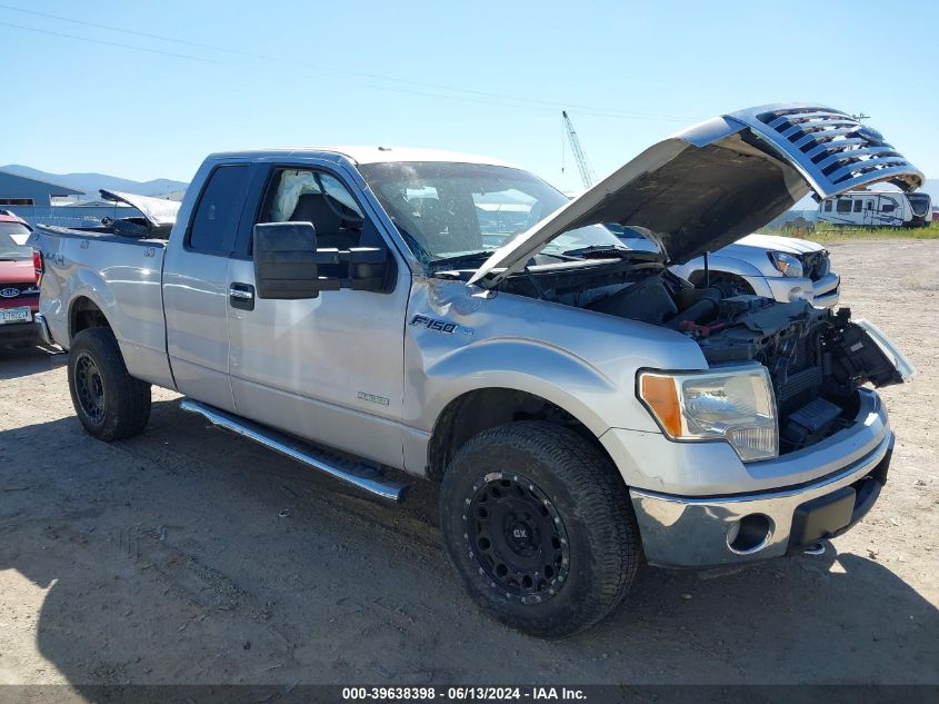 2012 FORD F150 SUPER CAB