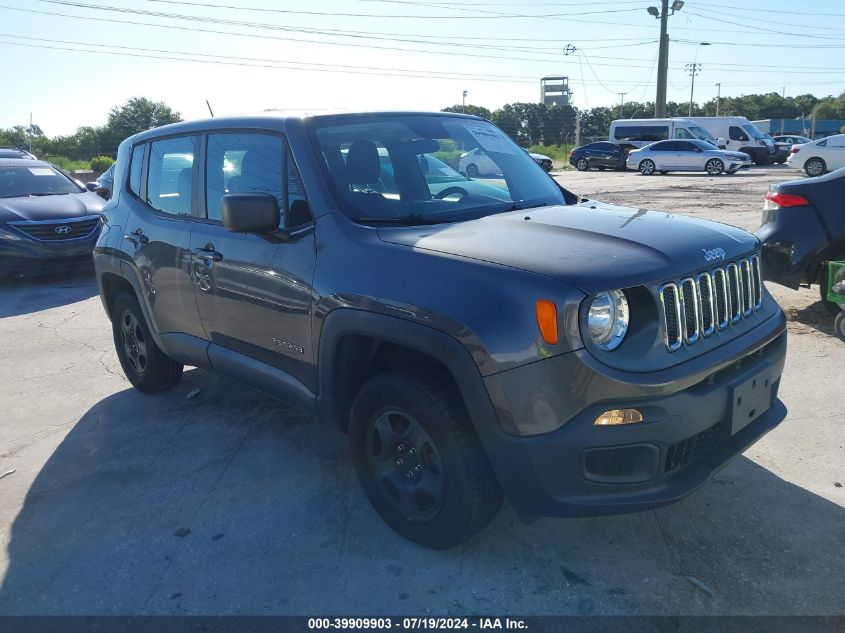 2016 JEEP RENEGADE SPORT