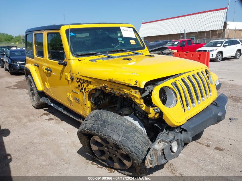 2018 JEEP WRANGLER UNLIMITED SAHARA 4X4