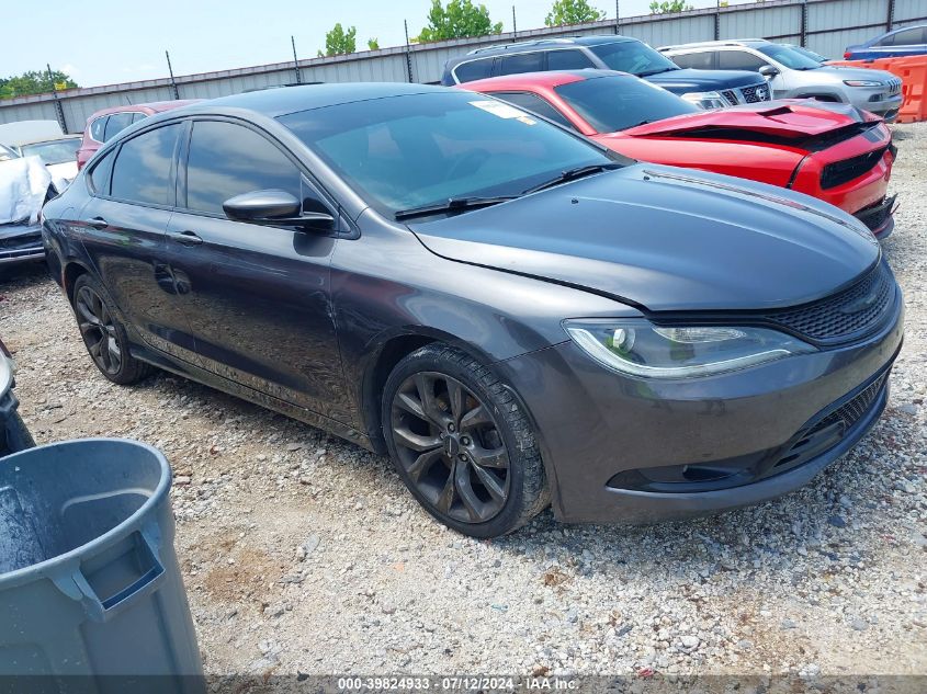 2015 CHRYSLER 200 S