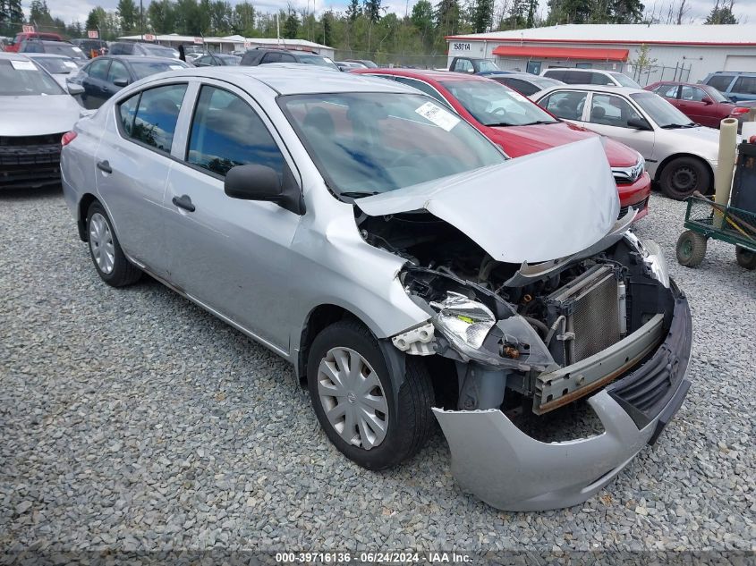 2014 NISSAN VERSA 1.6 S+