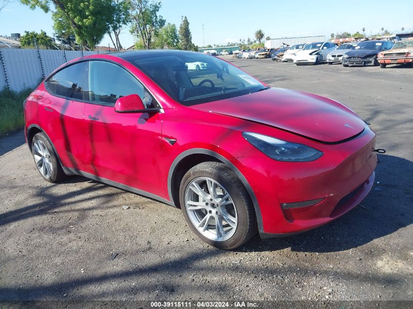 2022 TESLA MODEL Y LONG RANGE DUAL MOTOR ALL-WHEEL DRIVE