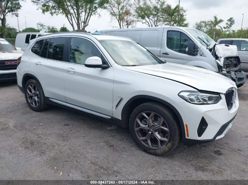 2022 BMW X3 XDRIVE30I