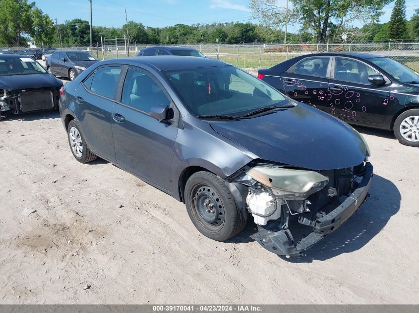 2015 TOYOTA COROLLA LE