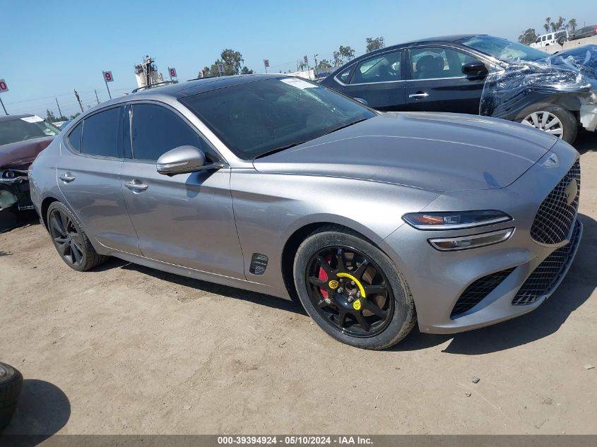 2022 GENESIS G70 3.3T RWD