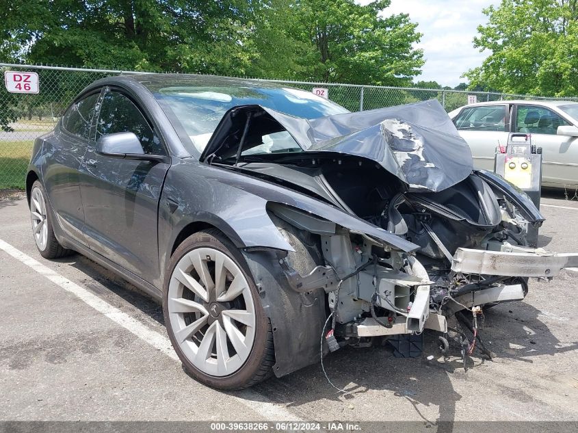 2022 TESLA MODEL 3 LONG RANGE DUAL MOTOR ALL-WHEEL DRIVE