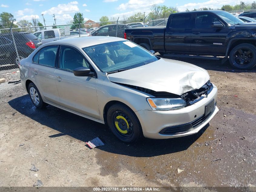 2014 VOLKSWAGEN JETTA 2.0L S