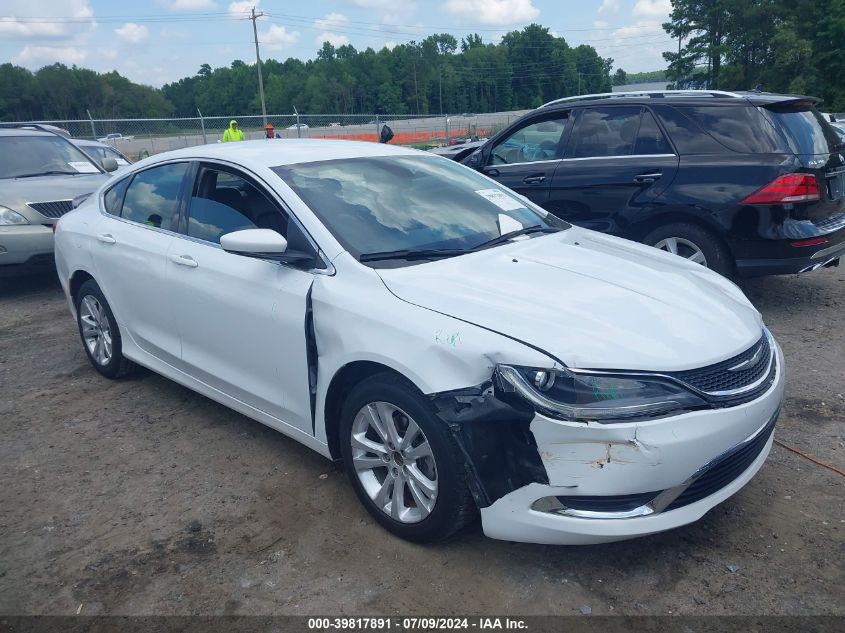 2017 CHRYSLER 200 LIMITED PLATINUM