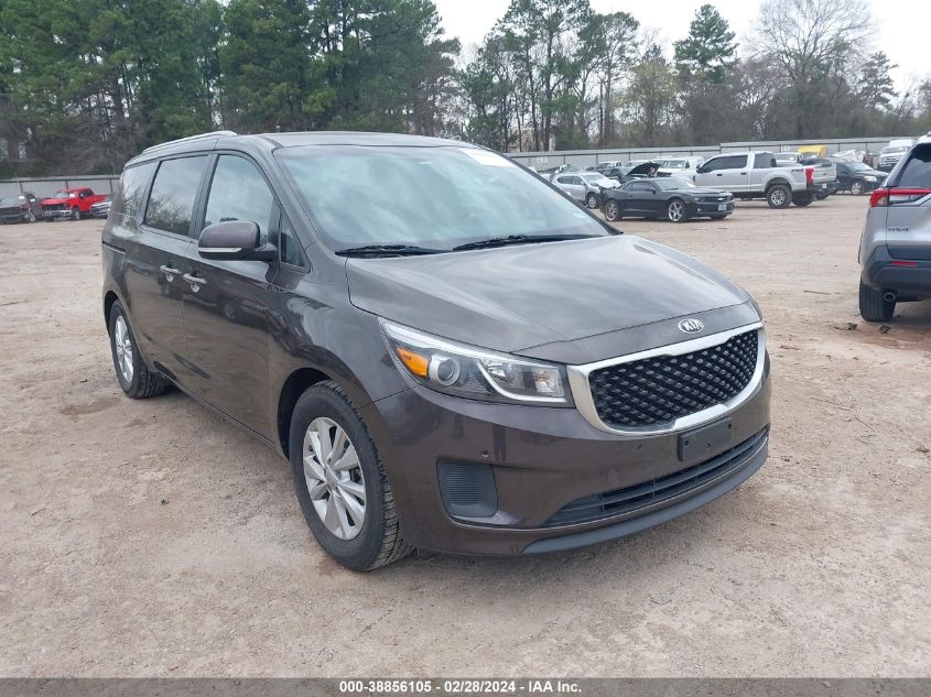 2017 KIA SEDONA LX