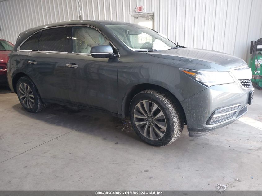 2014 ACURA MDX TECHNOLOGY PACKAGE