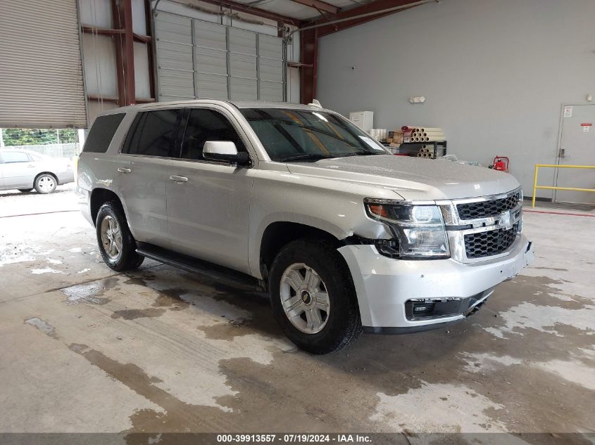 2018 CHEVROLET TAHOE COMMERCIAL FLEET