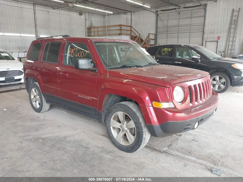 2017 JEEP PATRIOT LATITUDE 4X4