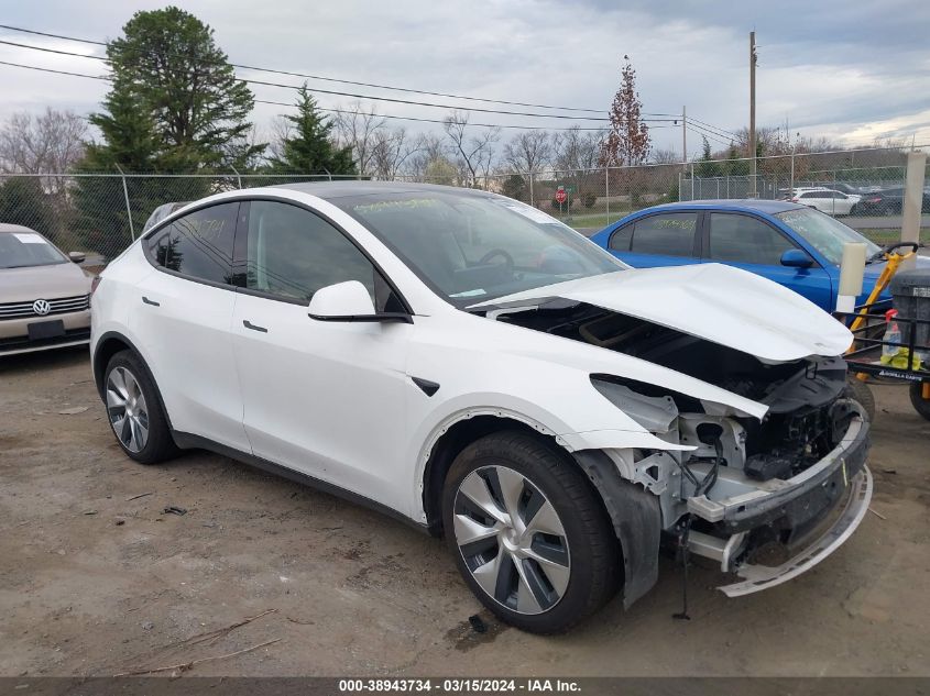 2020 TESLA MODEL Y LONG RANGE DUAL MOTOR ALL-WHEEL DRIVE