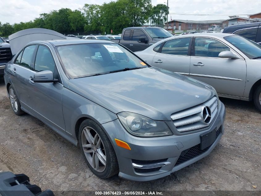 2013 MERCEDES-BENZ C 300 LUXURY 4MATIC/SPORT 4MATIC