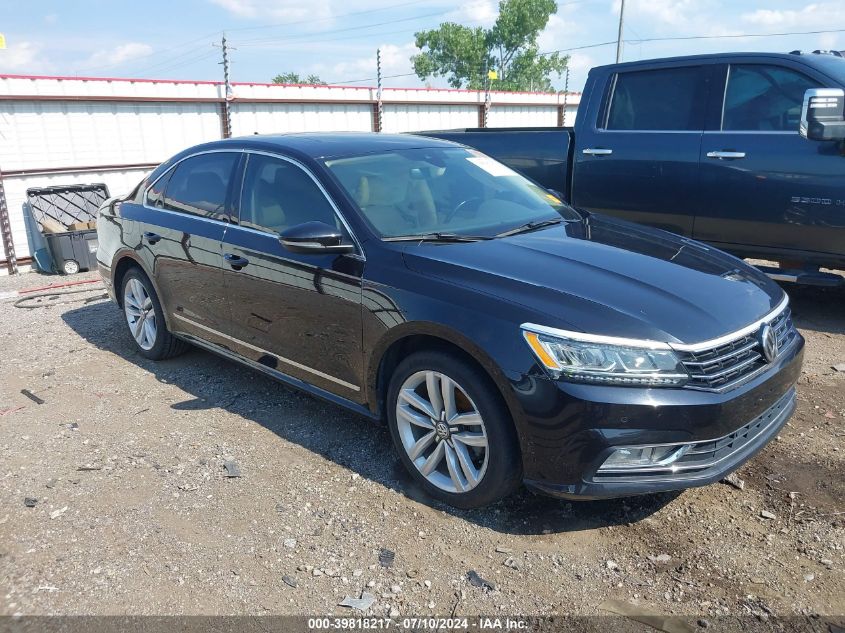 2017 VOLKSWAGEN PASSAT 1.8T SEL PREMIUM