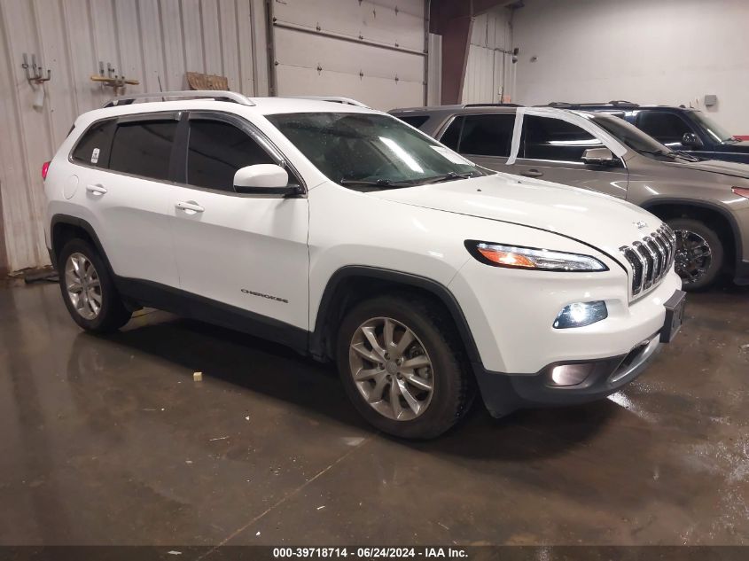 2017 JEEP CHEROKEE LIMITED 4X4