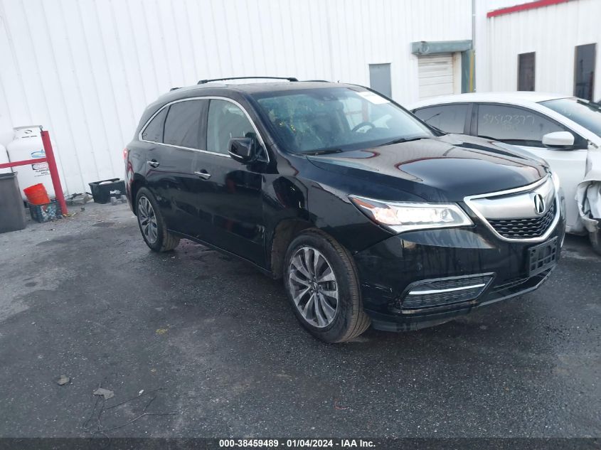 2014 ACURA MDX TECHNOLOGY PACKAGE