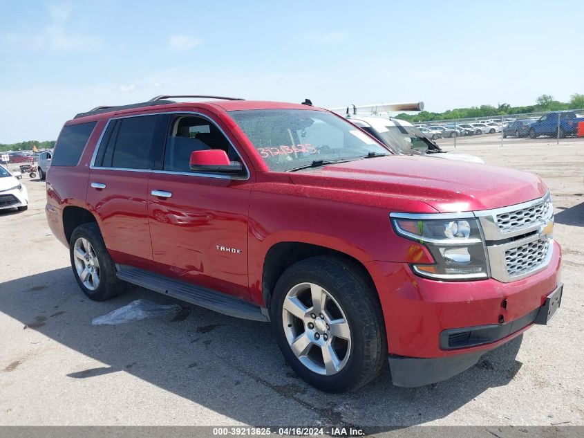 2015 CHEVROLET TAHOE LT